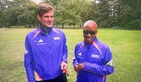 Unser Freund Gerrit Wegener und Henry Wanyoike